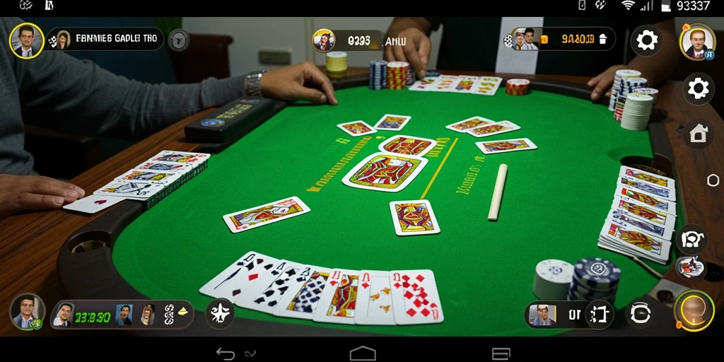 Gameplay Gaple yang seru dan interaktif dalam 93337.