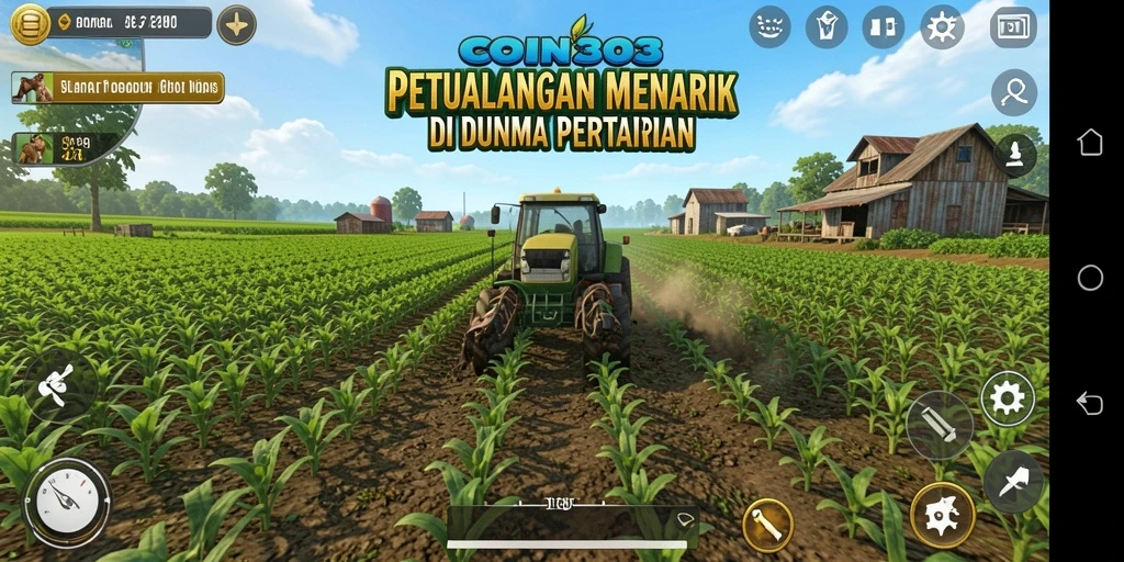 Gameplay seru dan menarik dalam <strong>COIN303</strong> di dunia pertanian.