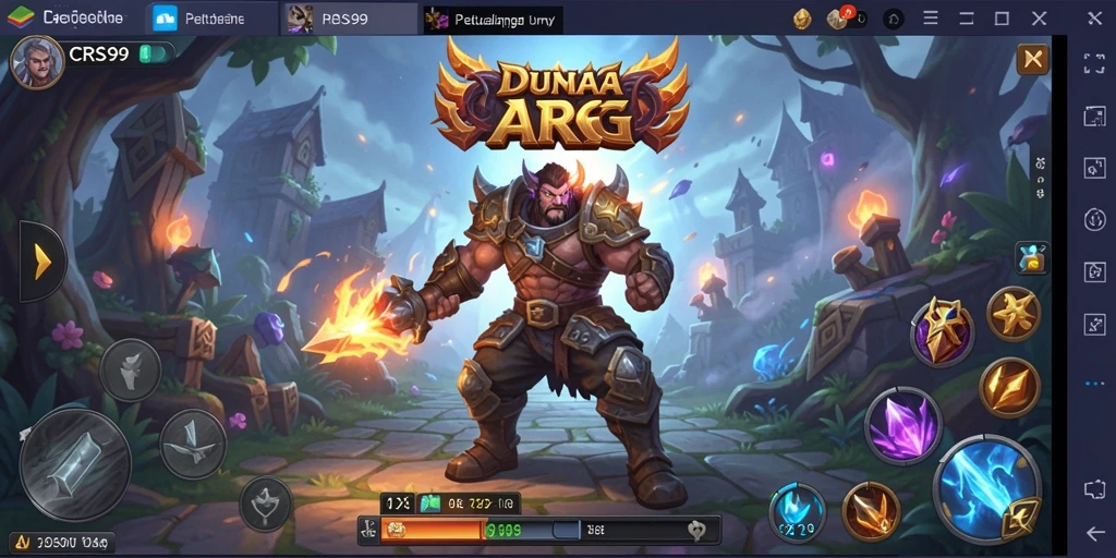 Gameplay seru dan grafis menawan dalam CRS99.