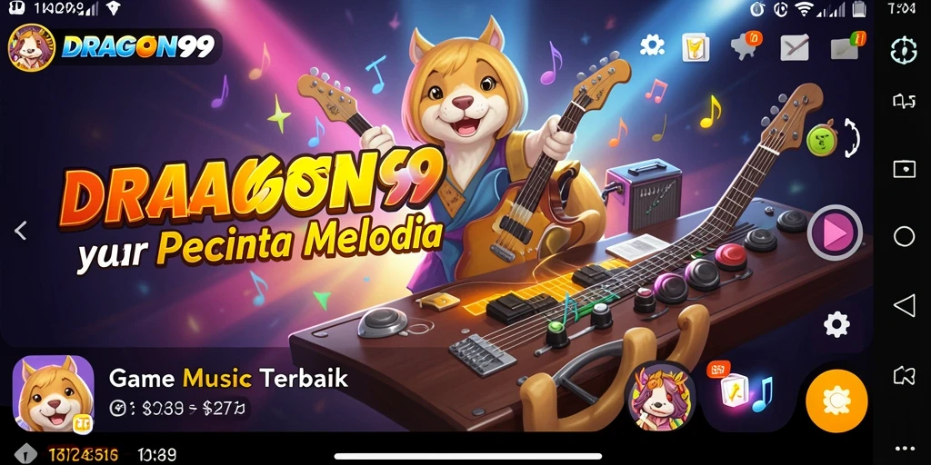 Tampilan gameplay DRAGON99 yang penuh warna dan dinamis.