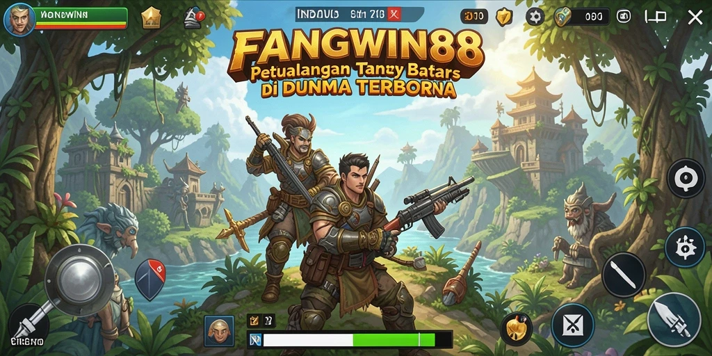 Tampilan gameplay yang menggambarkan eksplorasi dunia terbuka.