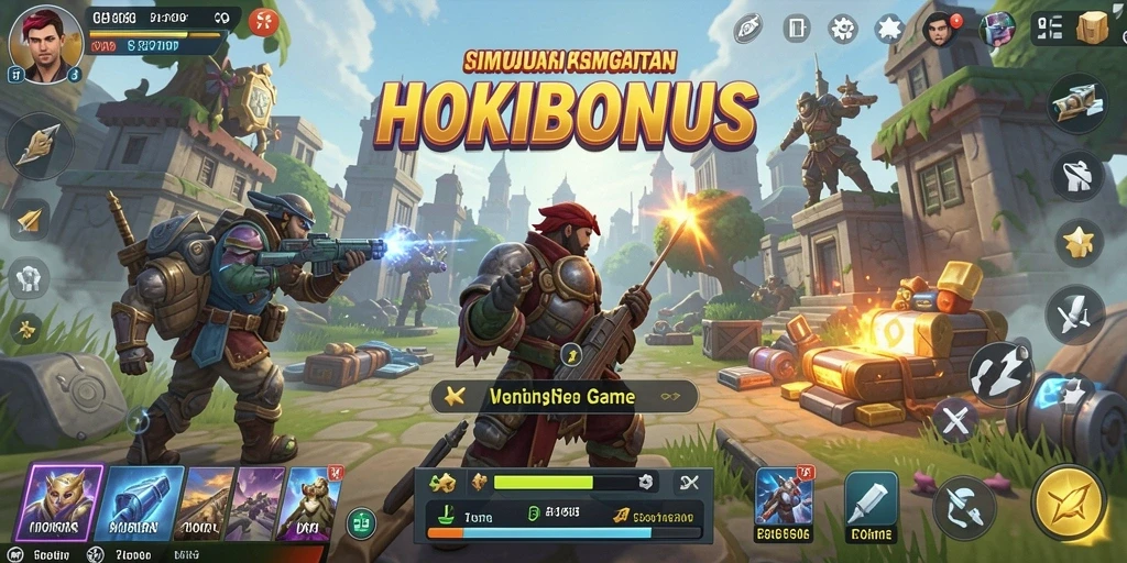 Tampilan gameplay HOKIBONUS yang memukau dan menarik.