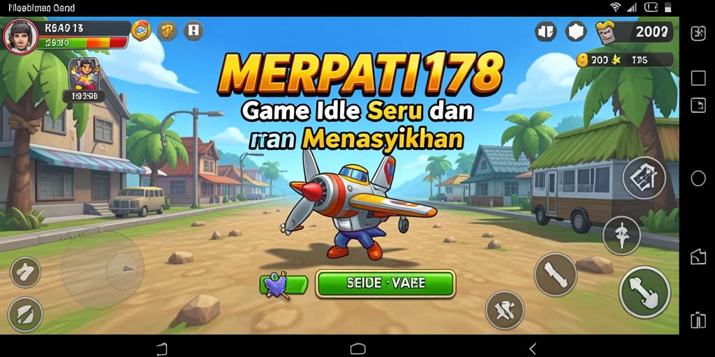 Tampilan gameplay yang seru dan menawan dari MERPATI178.