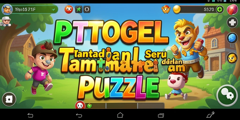 Screenshot gameplay PTTOGEL yang menampilkan teka-teki menarik.