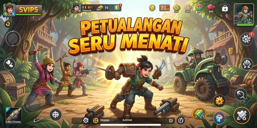 Tampilan permainan <strong>SVIP5</strong> yang menegangkan dan penuh aksi.
